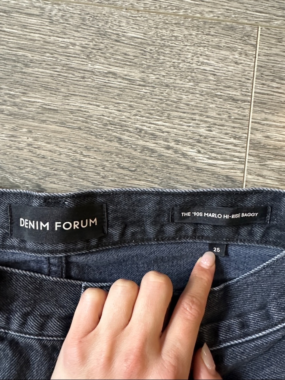90s Marlo hi-rise baggy jean - Picture 3 of 5